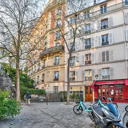 Apartment Cocon Pour 2 Au Coeur De Montmartre *